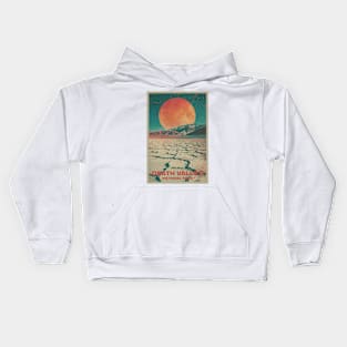 Death Valley National Park Vintage Travel  Poster Kids Hoodie